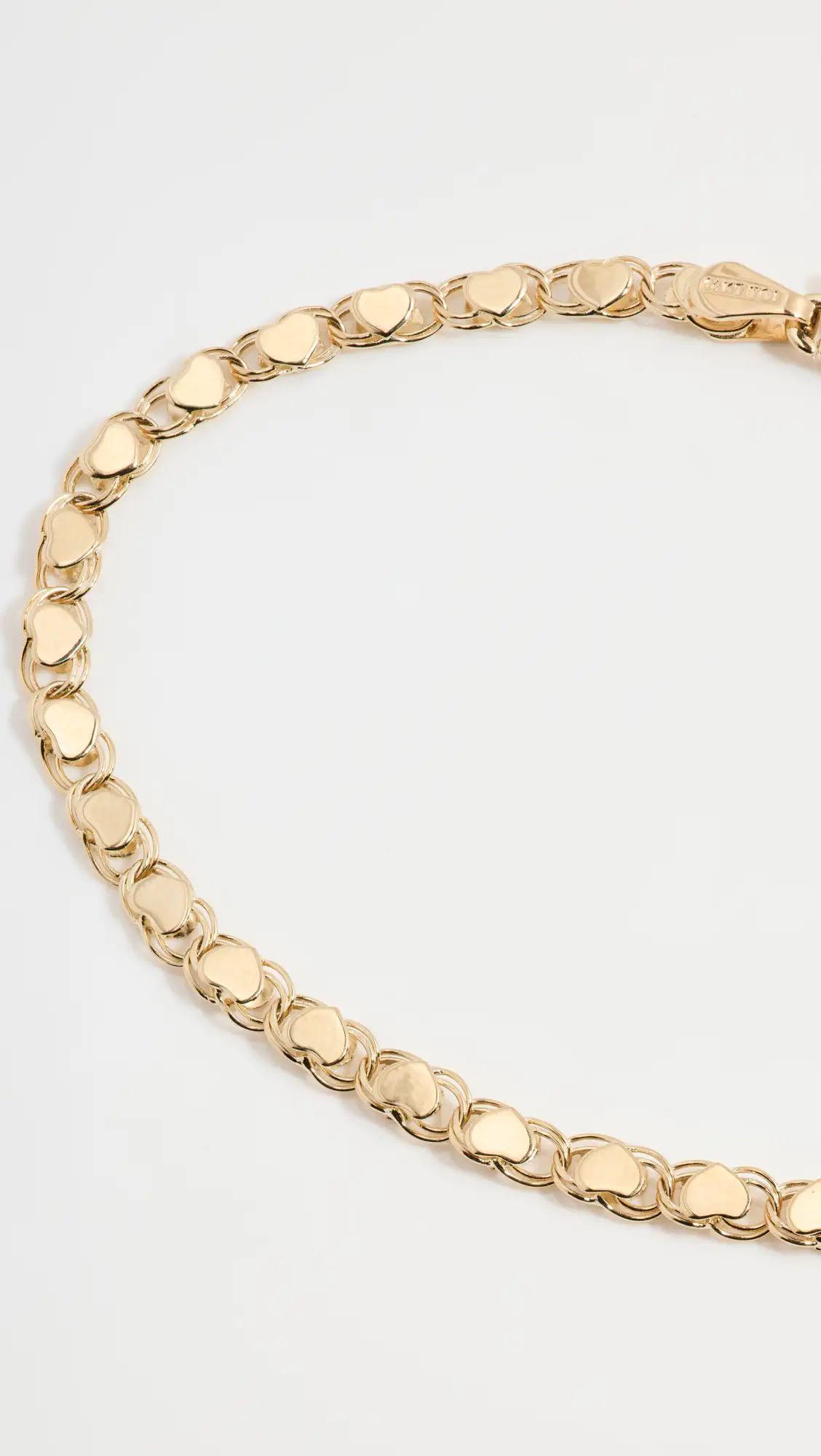 Ariel Gordon Jewelry 14k Heart of Gold Bracelet | Shopbop | Shopbop