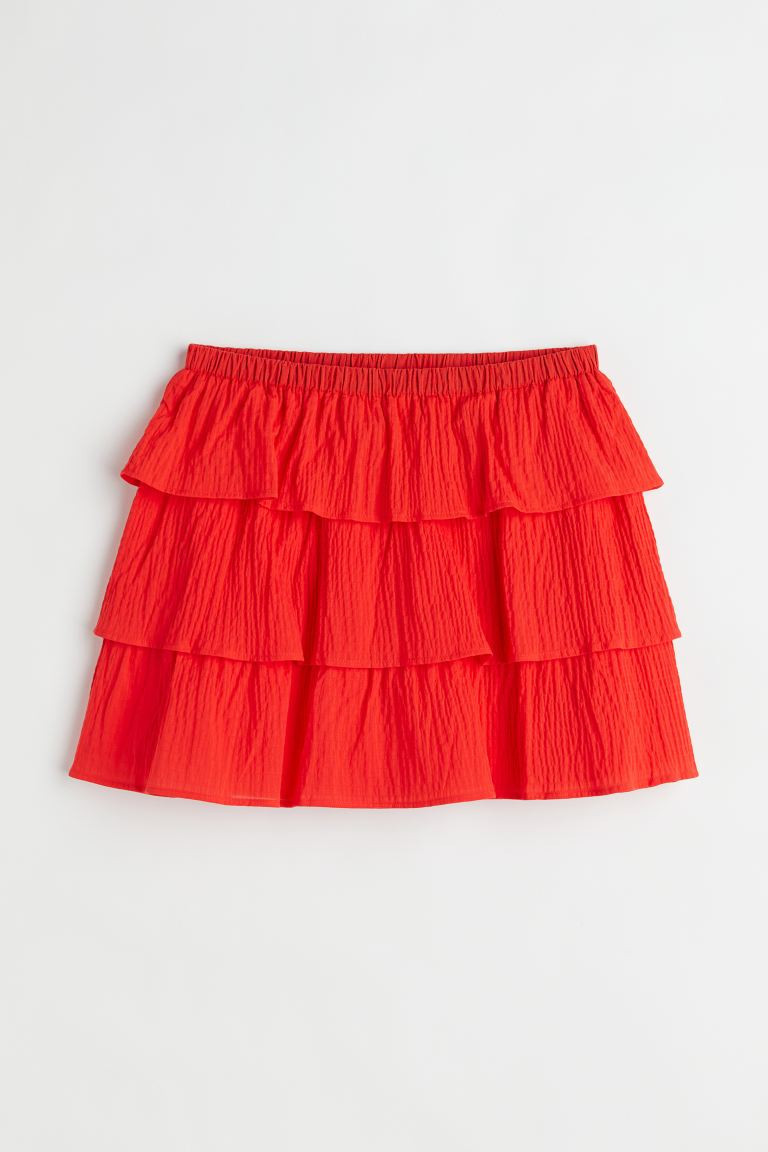 Tiered mini-skirt | H&M (UK, MY, IN, SG, PH, TW, HK)