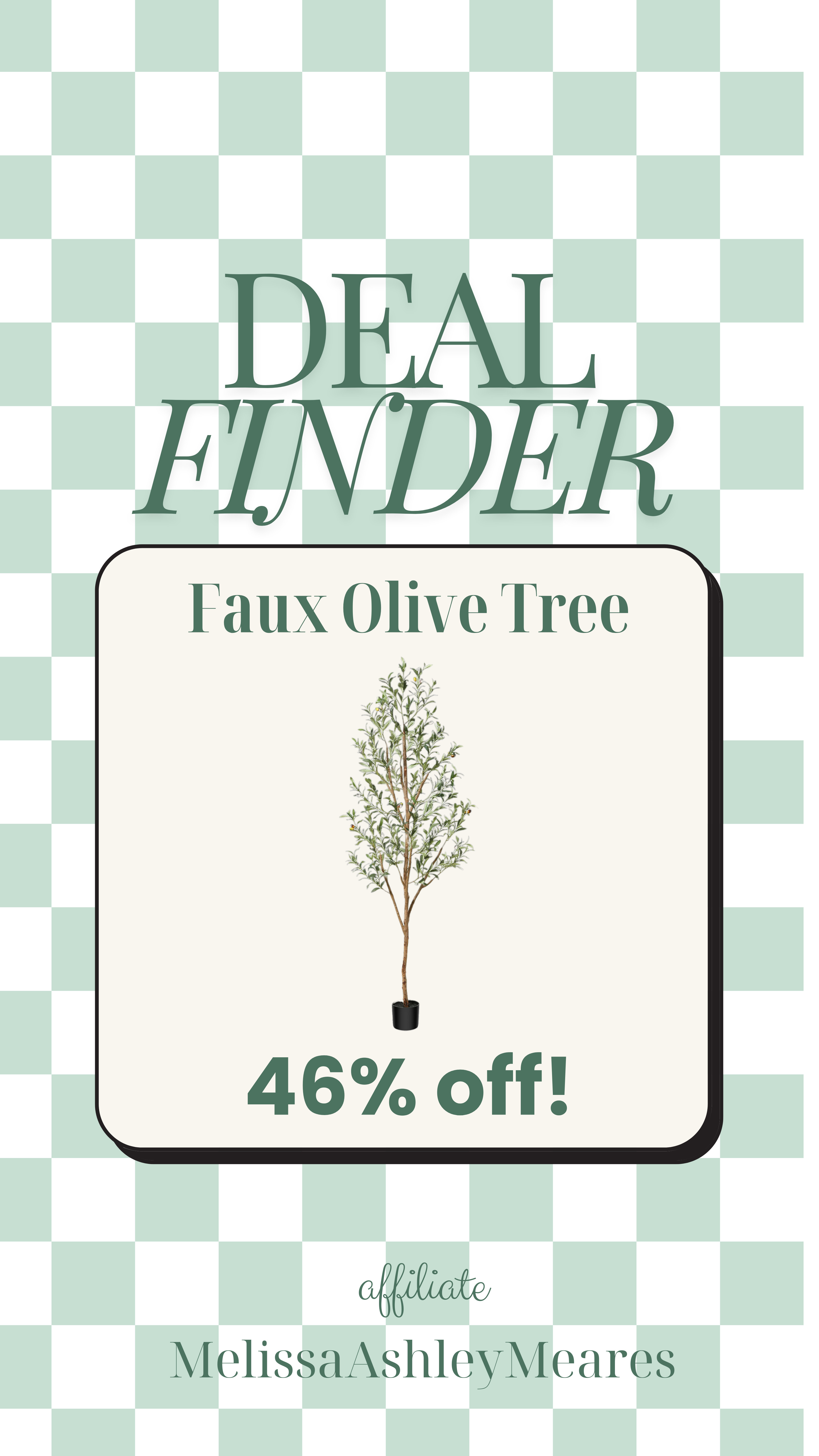 A faux olive tree with great reviews AND it's half off?? It's a steal!

faux tree, faux greenery, fake olive tree, fake tree, faux olive tree 

 #LTKHome #LTKSaleAlert #LTKFindsUnder50 

 #LTKSpringSale #LTKHome #LTKSaleAlert