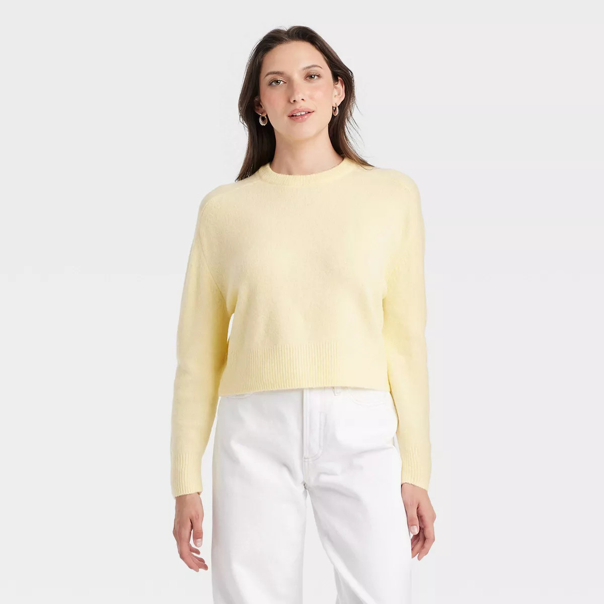 Women's Cozy Knit Crewneck Pullover Sweater - Universal Thread™ | Target