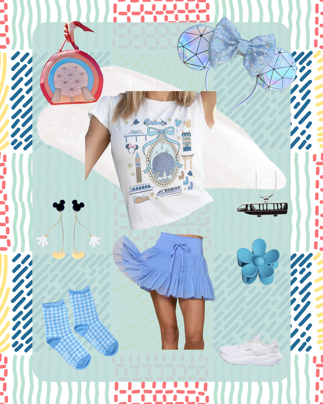 Epcot inspired look 

 #LTKootd #LTKMidsize #LTKPlusSize