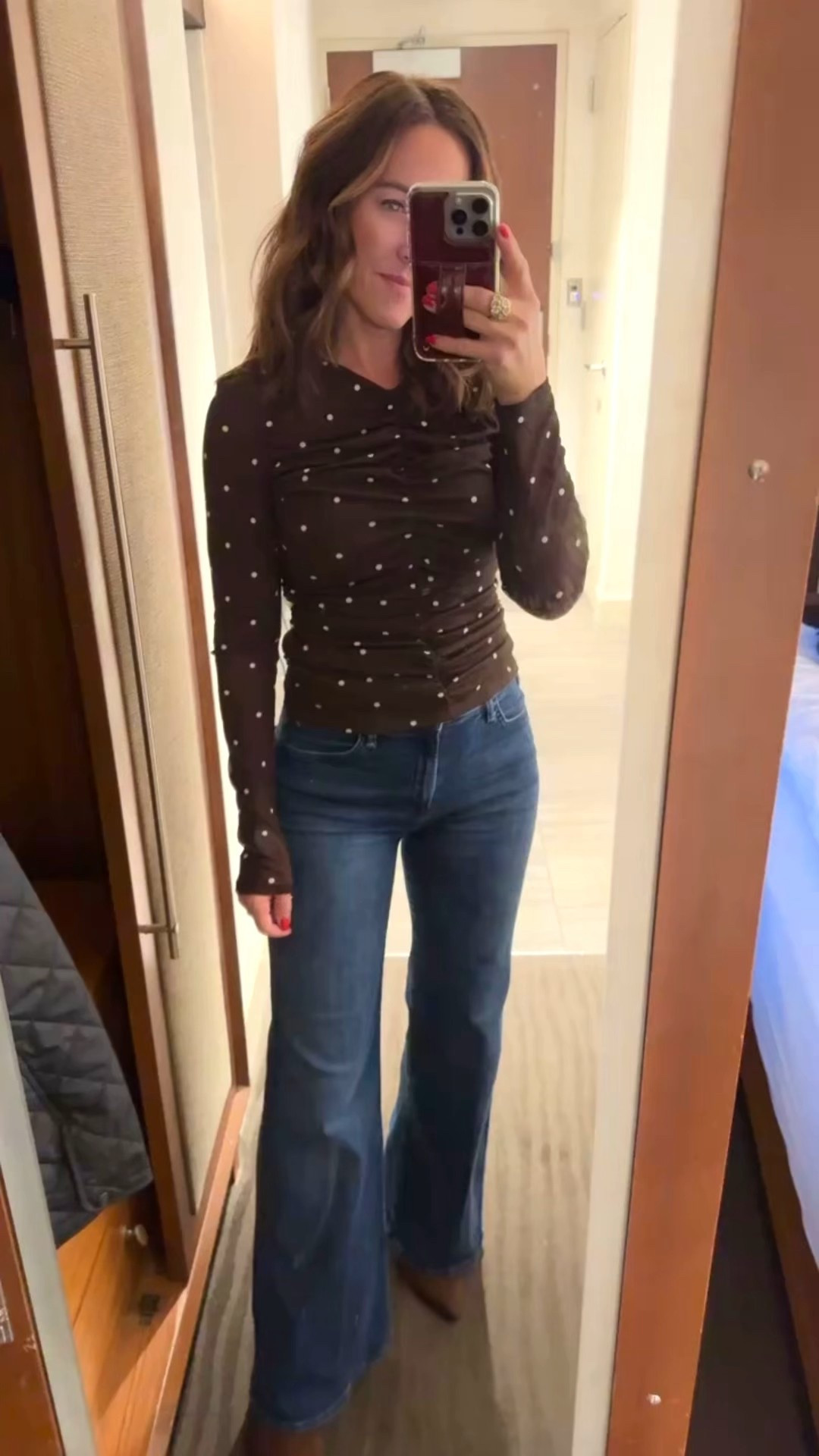 Day 1 NYC ootn. 
XS top
Jeans tts, petite here 

#LTKOver40 #LTKSeasonal