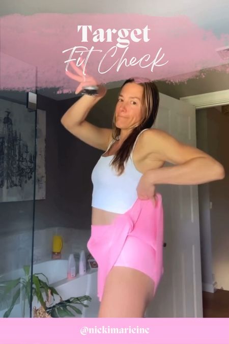Daughter-approved Target Fit Check!

All In Motion Pleated Short, mid rise, built in spandex shorts

All In Motion crop Square Neck tank

All In Motion Rib Bra

#target #ootd

#LTKActive #LTKStyleTip