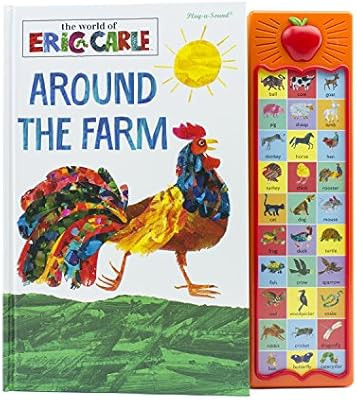 World of Eric Carle, Around the Farm 30-Button Sound Book – Great Alternative to Toys for Chris... | Amazon (US)
