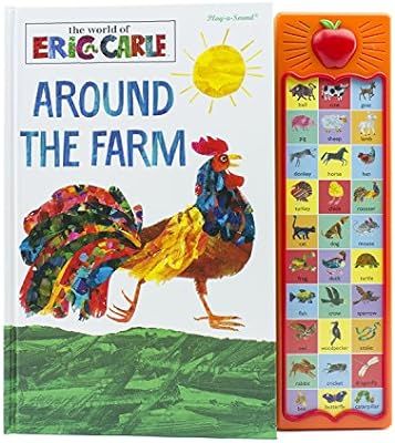 World of Eric Carle, Around the Farm 30-Button Sound Book – Great Alternative to Toys for Chris... | Amazon (US)