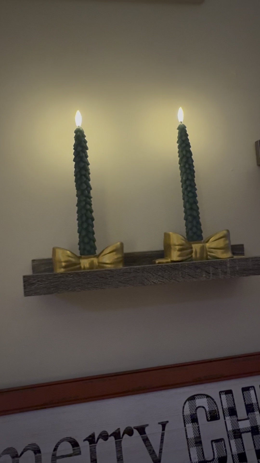 The cutest battery operated Christmas tree candles with a remote 😍🎄❤️

#LTKFamily #LTKHoliday #LTKHome