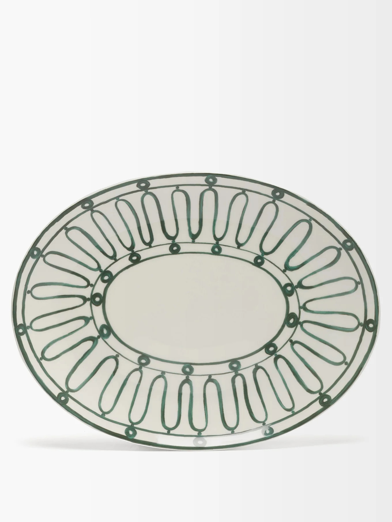 Kyma porcelain serving platter | Matches (US)