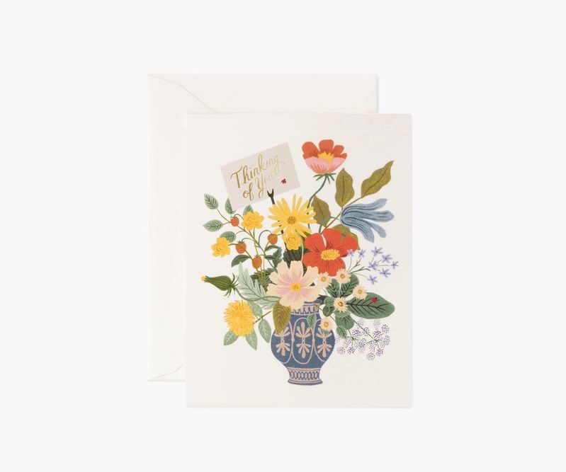 Thinking of You Bouquet Greeting Card | Rifle Paper Co.