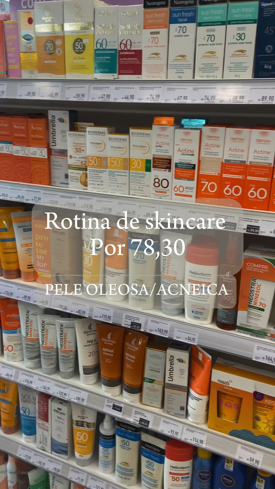 SKINCARE PARA PELE OLEOSA ✨


