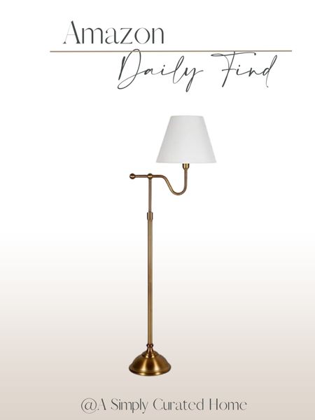 Vintage Brass floor lamp! 

Amazon home find! 

#LTKstyletip #LTKhome