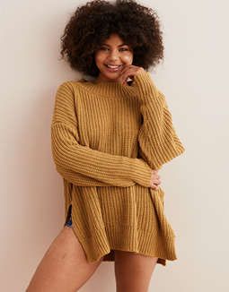 Aerie Campfire Chenille Sweater | American Eagle Outfitters (US & CA)