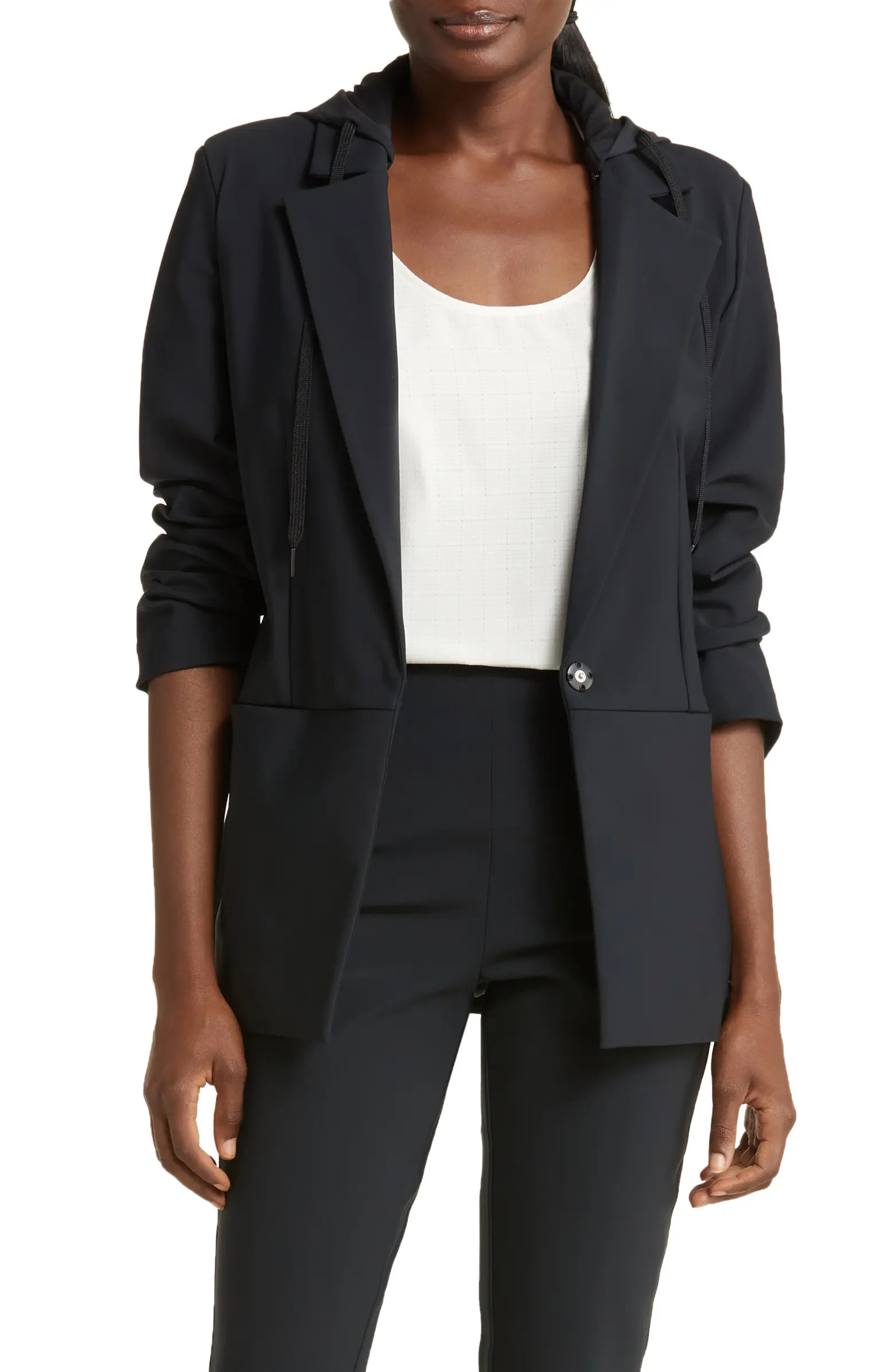 Performance Hooded Blazer | Nordstrom