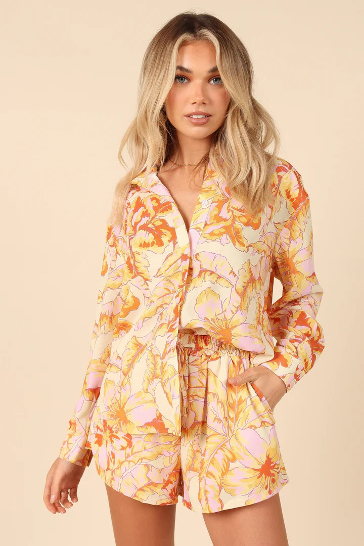 Tropicana Shirt - Citrus Floral | Petal & Pup (US)