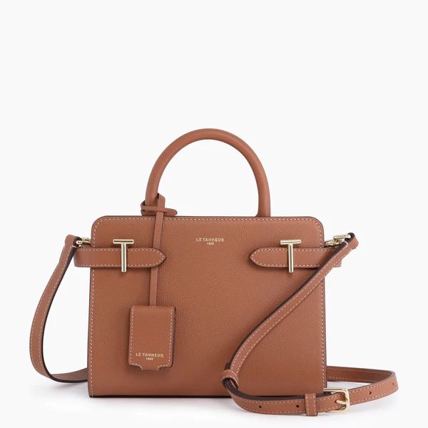 Emilie small handbag in grained leather | Le Tanneur