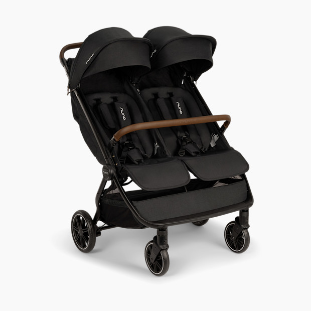 Nuna TRVL dubl Stroller in Caviar | Babylist