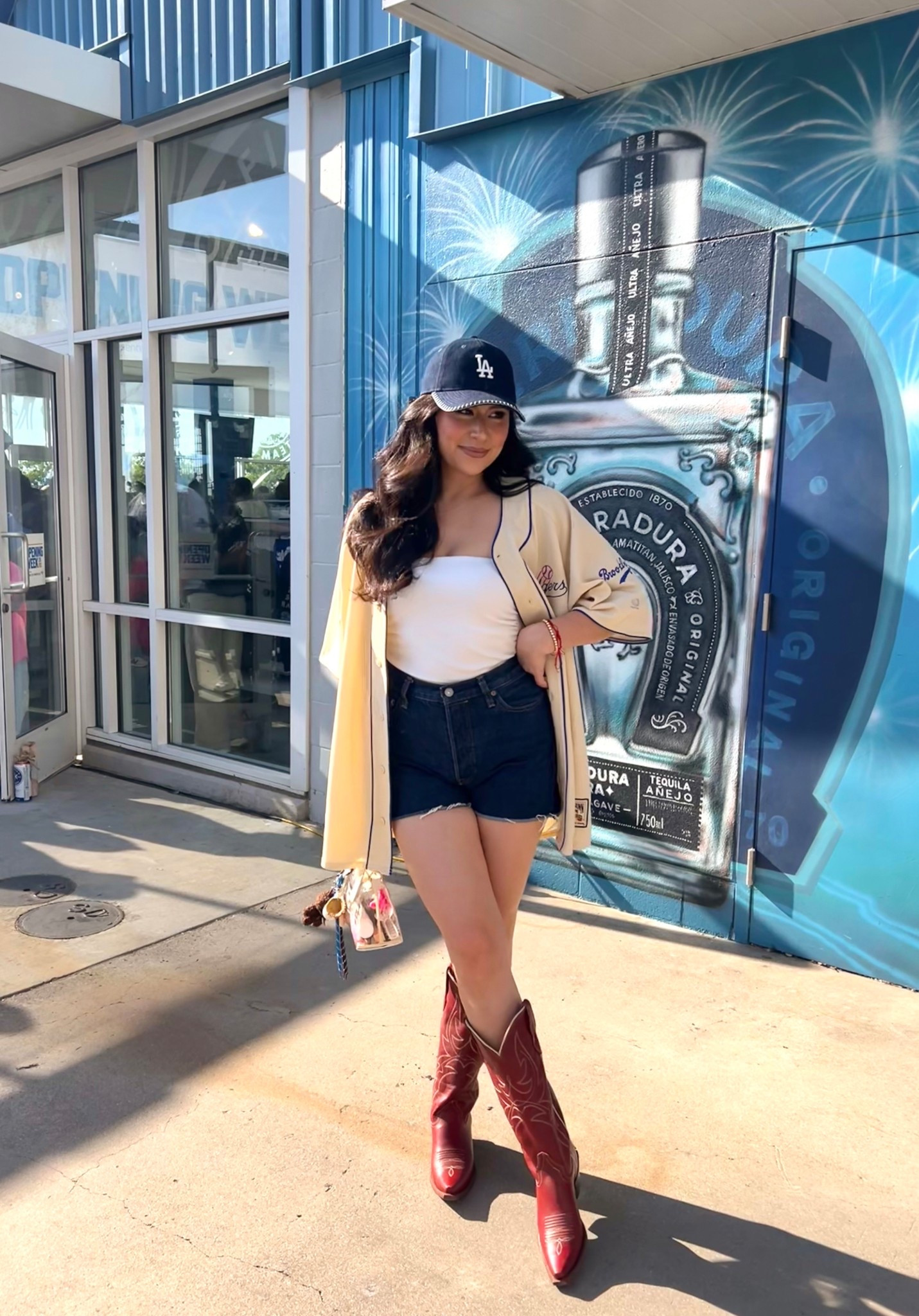 Opening day ⚾️💙✨

#LTKgrwm #LTKSeasonal #LTKootd
