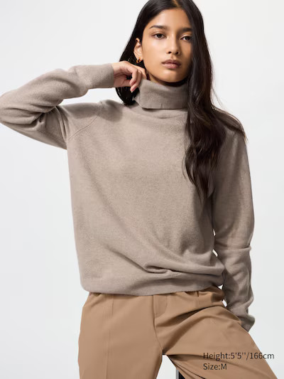 Cashmere Sweater | Turtleneck | UNIQLO (US)