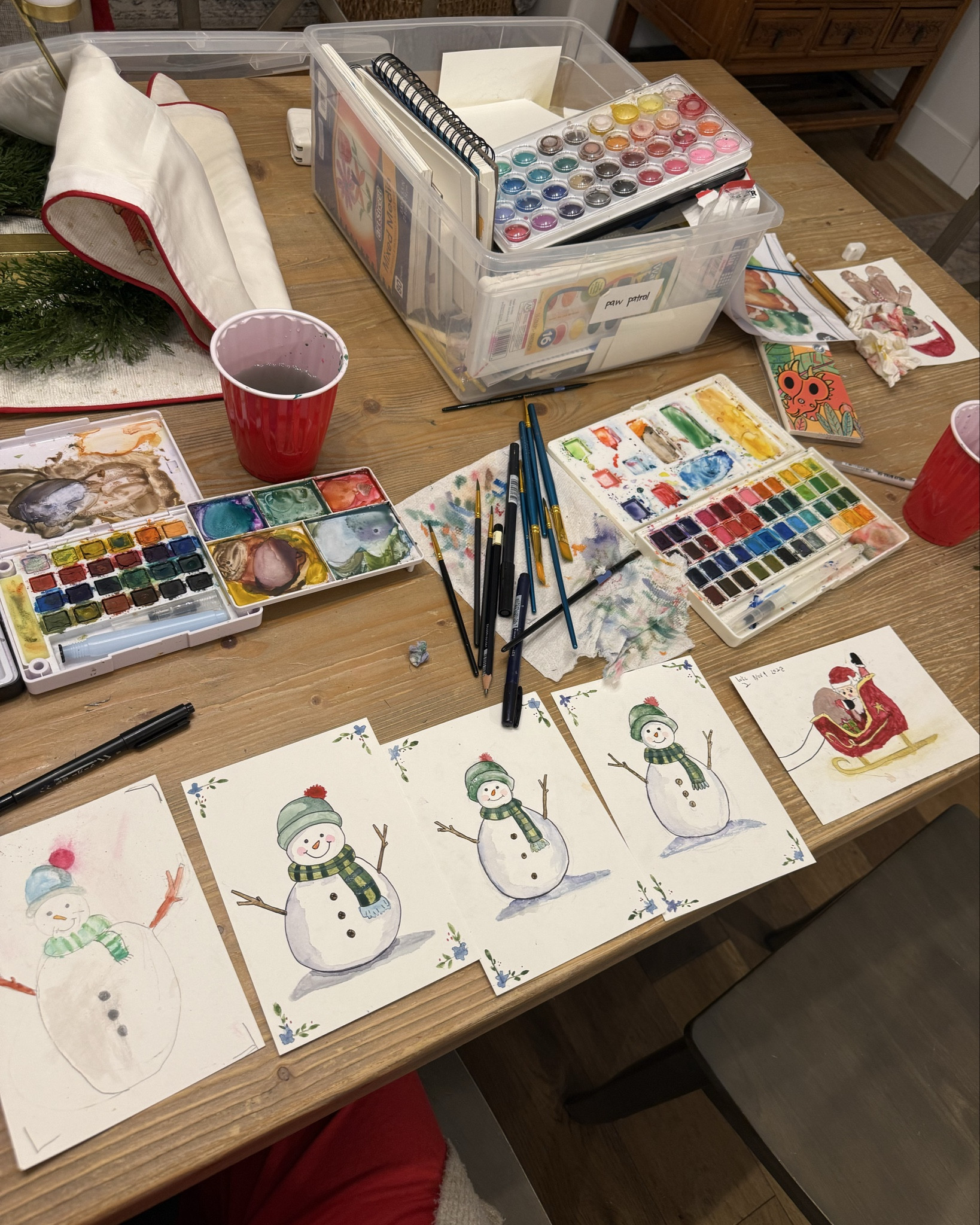 One of my favorite Sunday activities to do with my kids is watercolor! Sometimes we watch tutorials and sometimes we make up our own creations, but it’s so fun to paint together and my kids have been getting so good! In the past I have gifted each of my kids their own watercolor sets and brushes and it is our favorite thing to sit and paint while a movie is playing in the background. I’ve linked some supplies we use in case you want to start this tradition too!

#LTKFindsUnder50 #LTKHoliday #LTKGiftGuide