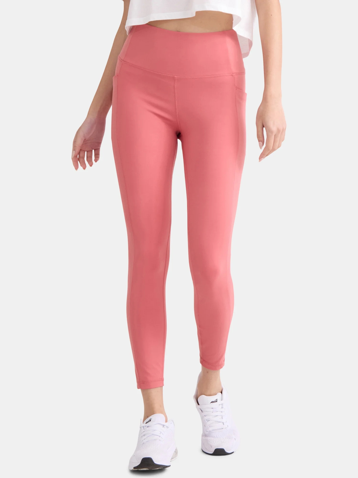 Avia Women's and Women's Plus SoftSculpt High Rise Leggings, Sizes XS-4X | Walmart (US)