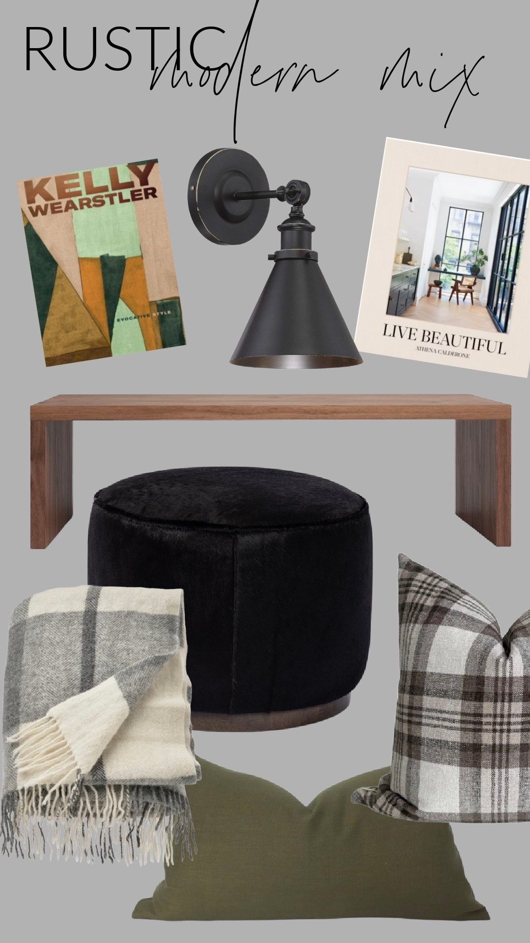 Want your neutral home to feel layered instead of flat?

Mix rustic texture with modern lines.
Add one bold dark moment.
Ground it with warm wood.

That’s the formula.

Everything linked here.
#LTKhome #HomeStyling #ModernRustic #NeutralAesthetic #LTKhome


#LTKSaleAlert #LTKHome