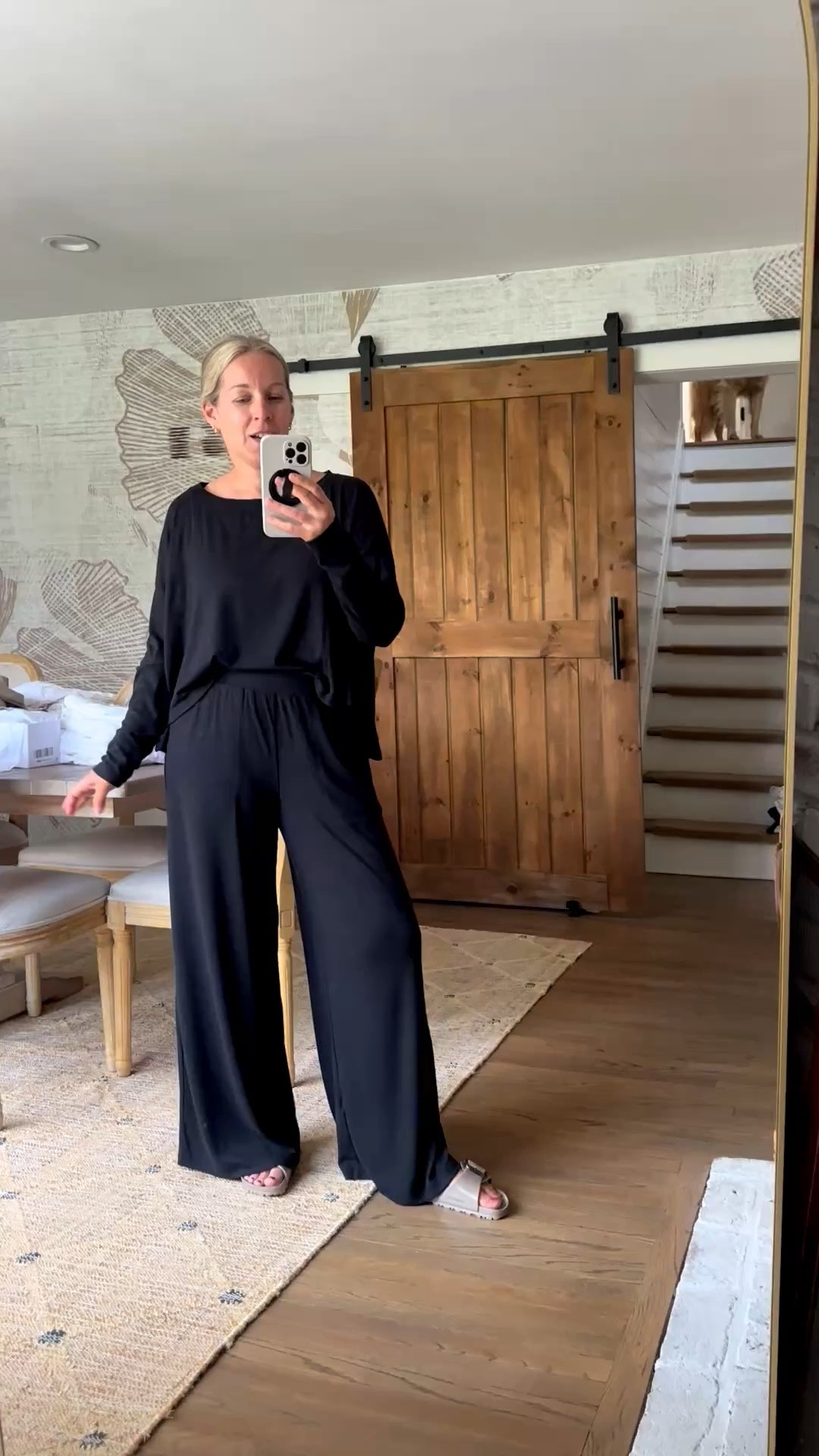 Obsessed. Just ordered the “gray”. Perfect for winter or summer in the AC. Soft AF. Lightweight. So chic and effortless!! I sized down in the shoes to a 7/7.5 when I’m normally an 8. I prefer the exact fit rather than have room  

#LTKootd #LTKdayinmylife #LTKselfcare