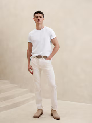 Midweight Cotton T-Shirt | Banana Republic Factory
