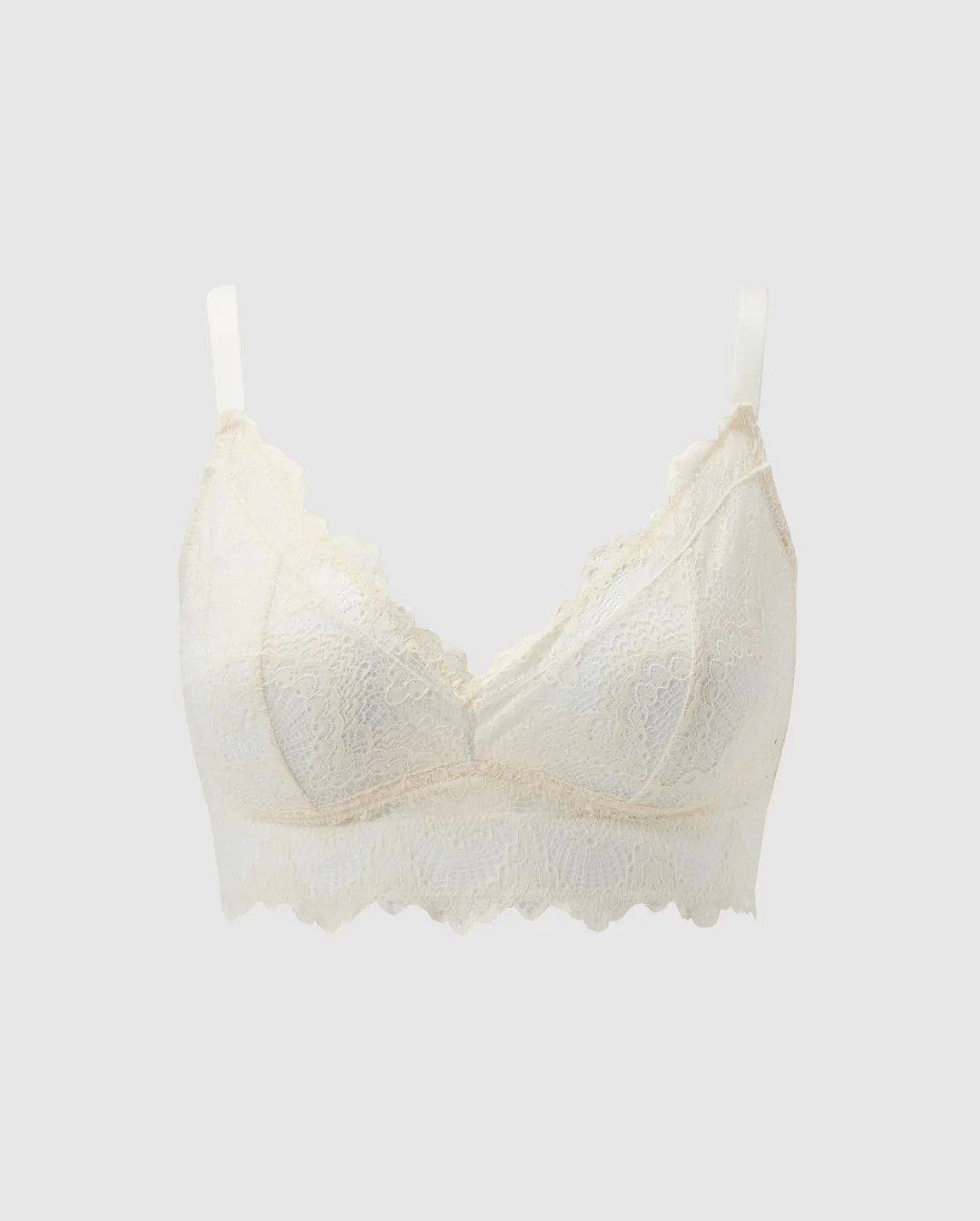 Lace Support+ Bra Cream | Understatement