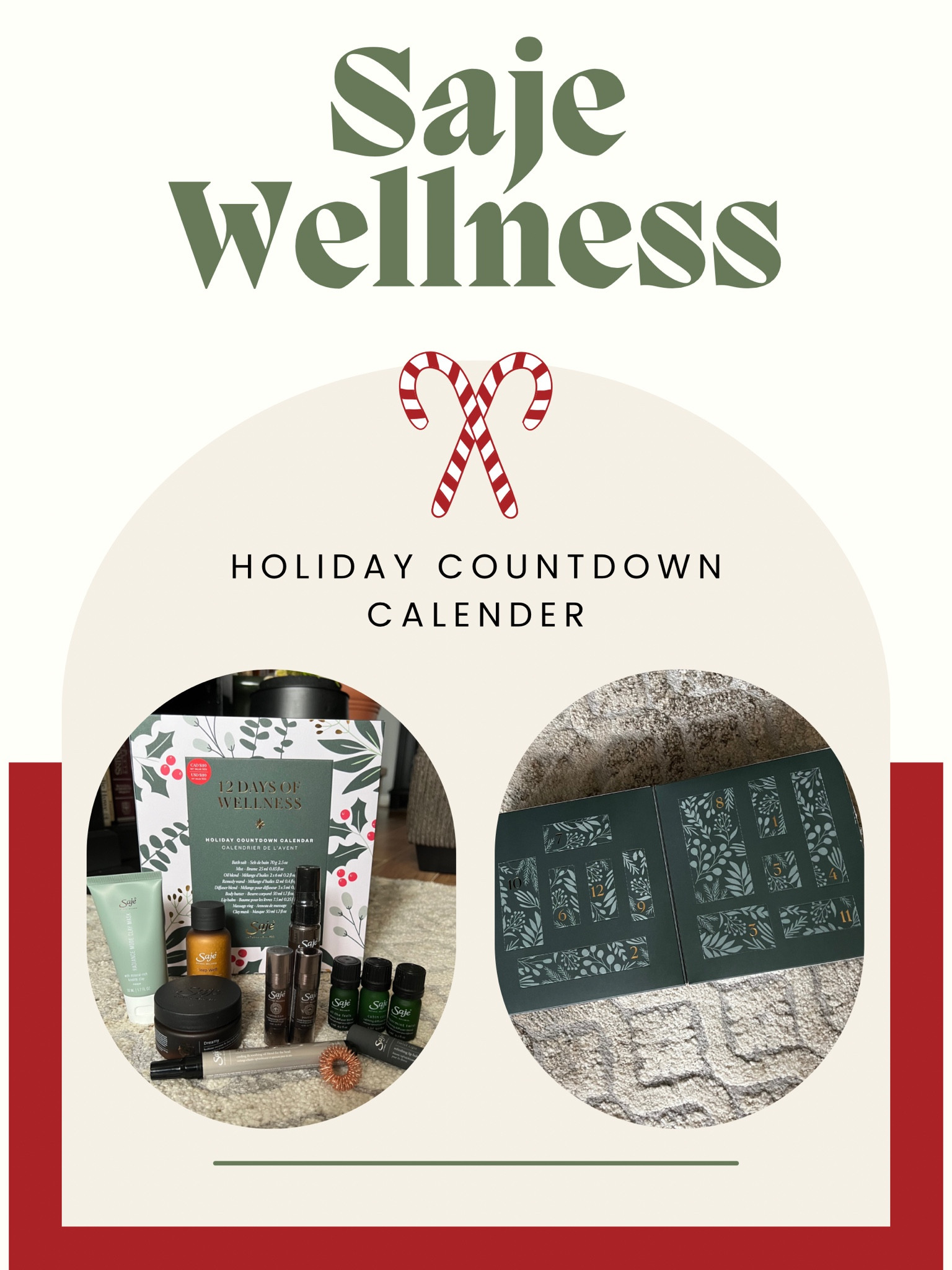 Gift guide for the holidays🎁💚 Saje Wellness Holiday Countdown Calender 

#LTKHoliday #LTKbeauty #LTKSeasonal