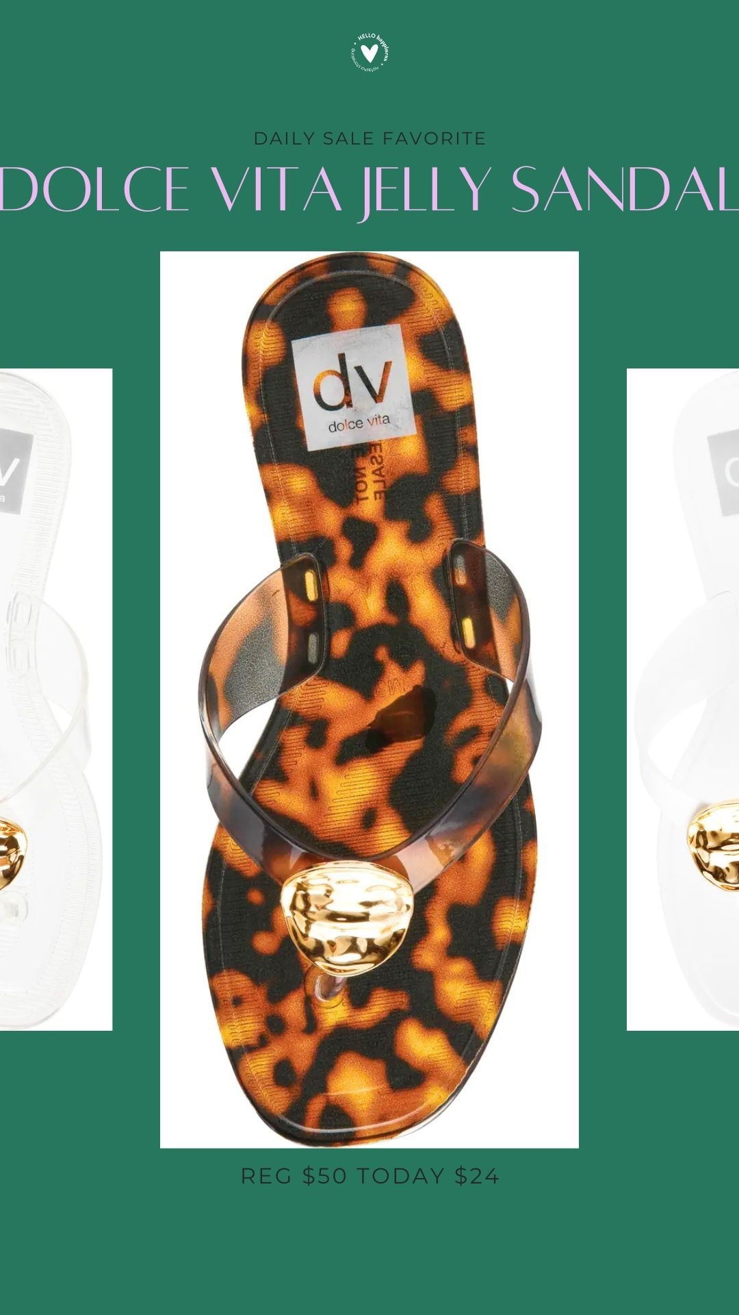 daily sale fav | dolce vita jelly sandal 

#LTKSaleAlert
