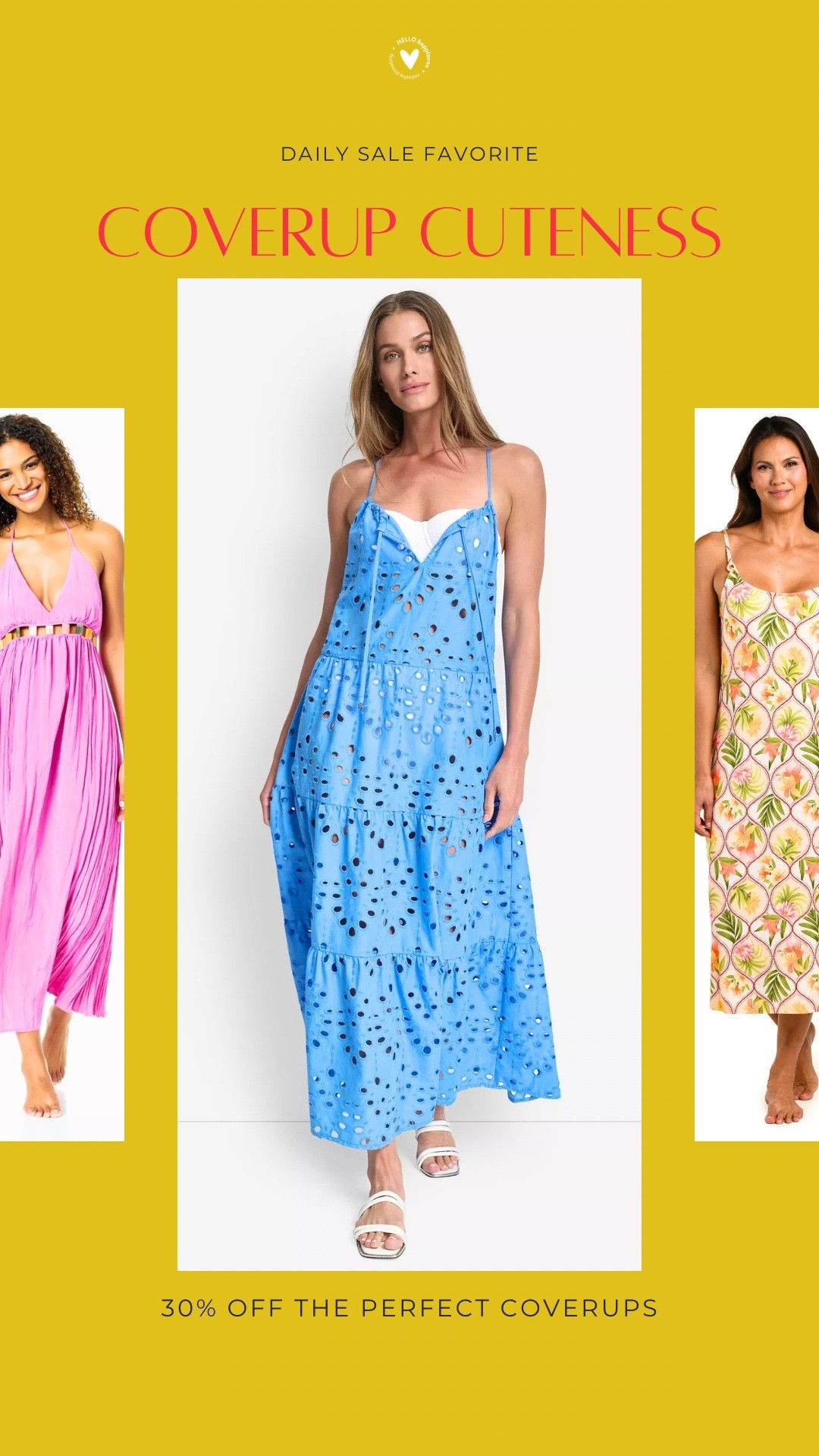 coverup cuteness ☀️ 30% off your beach day must-haves


#LTKSwim #LTKSeasonal #LTKSaleAlert