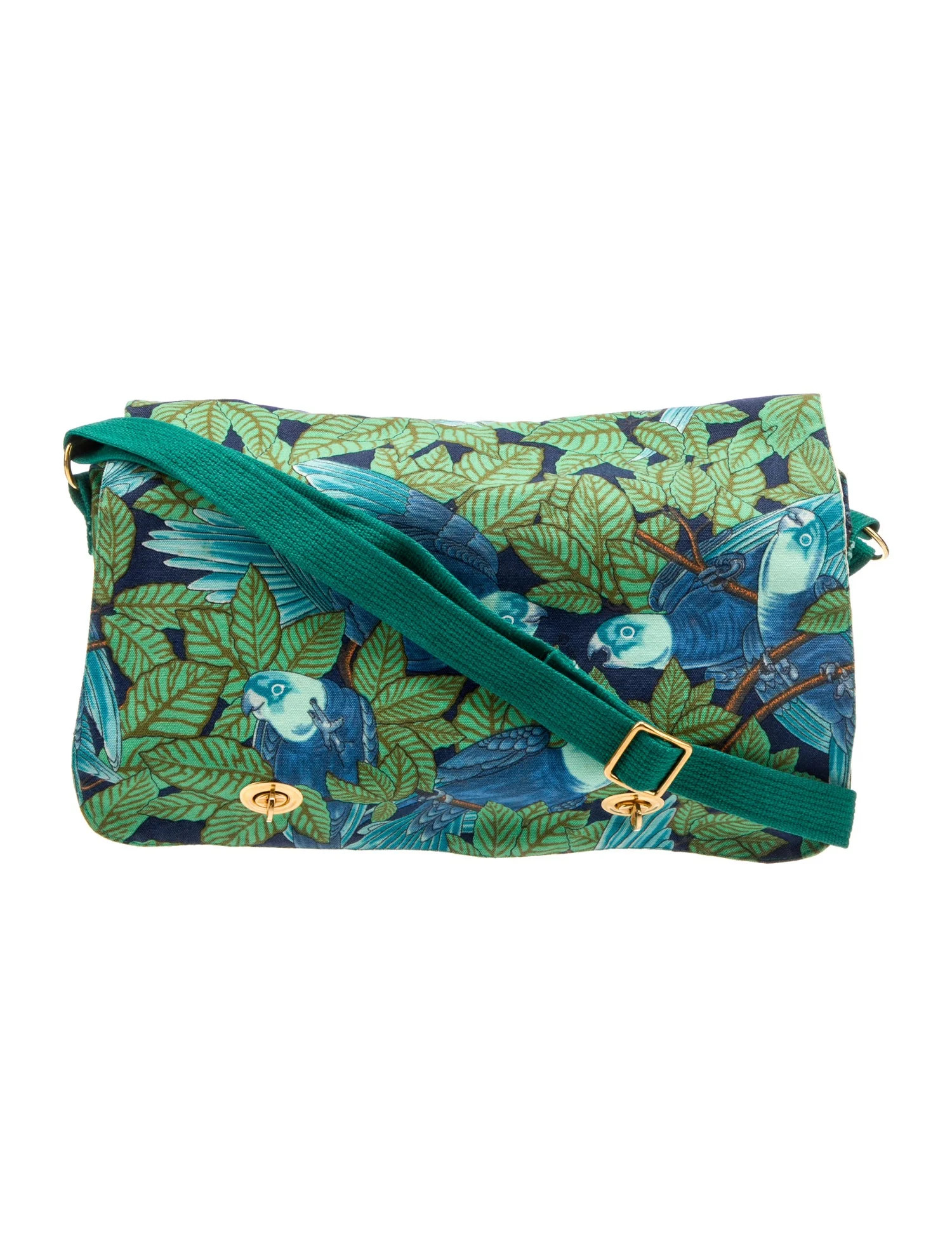 Toile Les Perroquets Messenger Bag | The RealReal