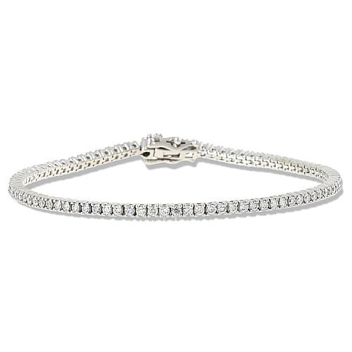 Analucia Beltran Irresistible 2ctw Lab-Grown Diamond Tennis Bracelet - Medium | HSN