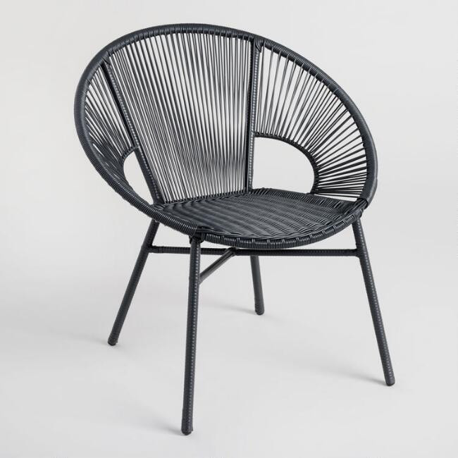 Round All Weather Wicker Camden Outdoor Chair | World Market