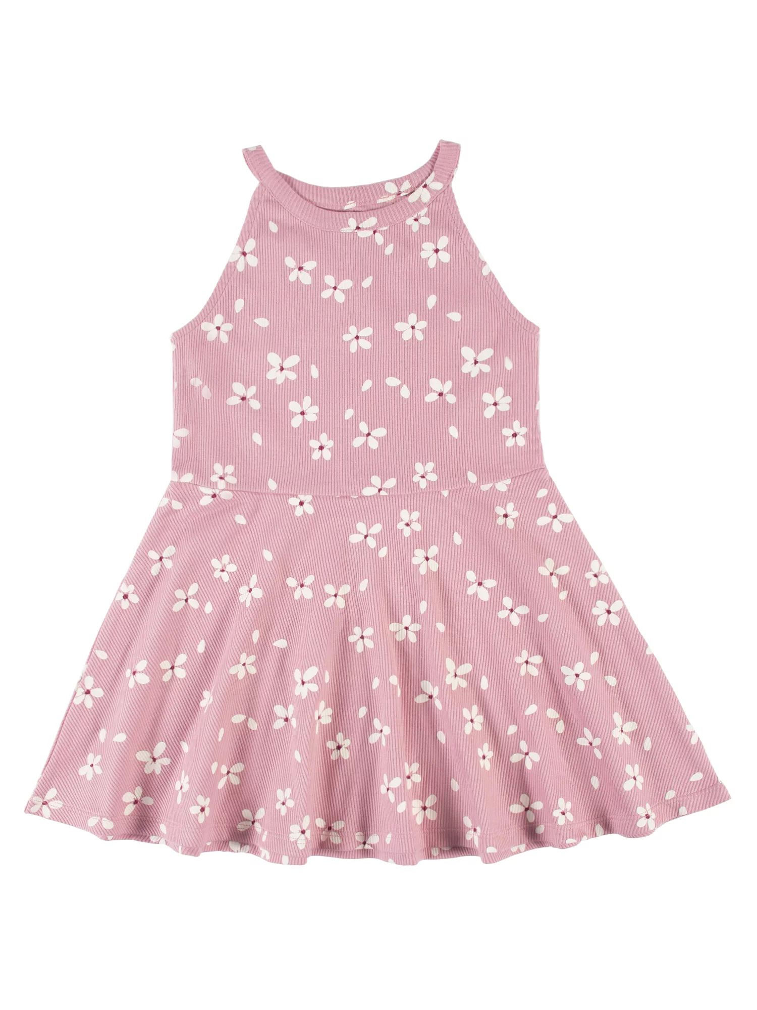 Modern Moments By Gerber Baby & Toddler Girl Sleeveless Halter Dress, (12 months - 5T) - Walmart.... | Walmart (US)