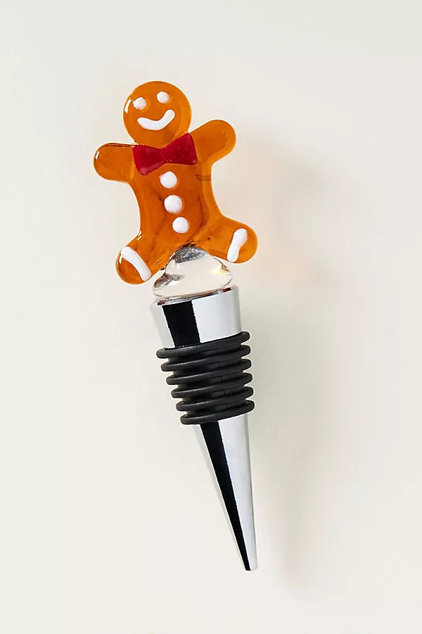 Icon Glass Wine Stopper | Anthropologie (US)