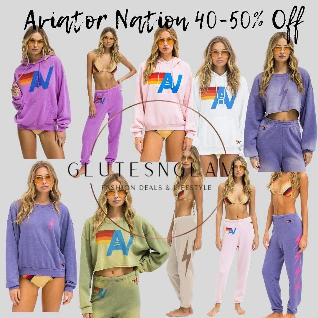 Aviator Nation sale 40-50% off! Memorial Day sale, cozy loungewear, travel style. Aviator nation.

#LTKSaleAlert #LTKOver40 #LTKSeasonal