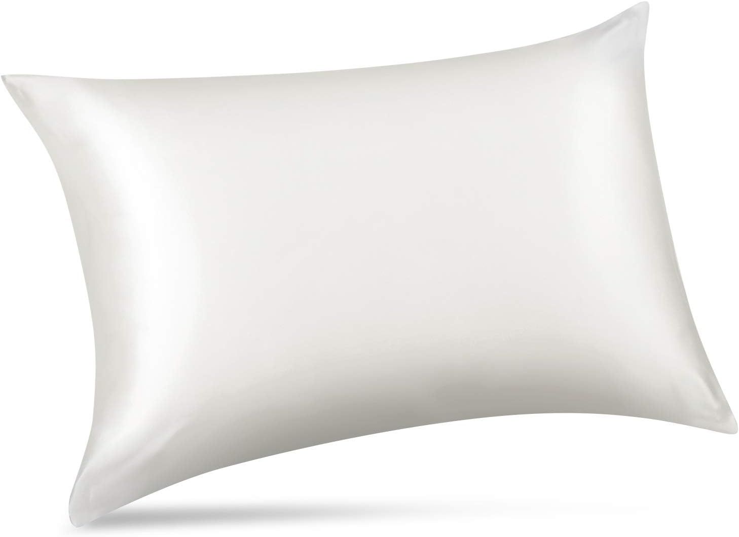 ALASKA BEAR 100% Mulberry Silk Pillowcase for Hair and Skin Health, Hypoallergenic, Standard Size... | Amazon (UK)