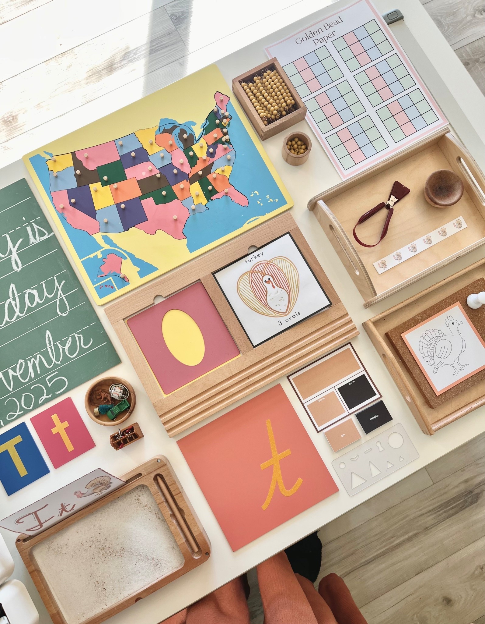 Here is what we’re working on with our kindergartener and 1st grader
this today! I hope this gives you some inspo and ideas. 

You can find most of these printables in our November Lesson Plan and I’ve discounted it for you for Black Friday week 🫶🏻

https://stan.store/simplymontessorihomeschool/p/get-november-lesson-plan-now

Happy Thanksgiving! 🦃 

#montessorihomeschooling #montessorihomeschool #homeschoollessons #montessorilessons #montessorimaterials #homeschoolmaterials #homeschoolsupplies #schoolsupplies #blackfridaysale #thanksgivingactivities 

#LTKCyberWeek #LTKHoliday #LTKKids