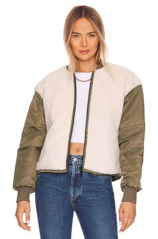 ASTR the Label Tegan Jacket in Olive & Ivory from Revolve.com | Revolve Clothing (Global)