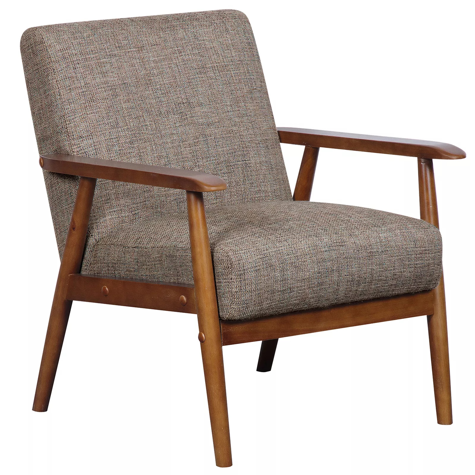 Pulaski Mid-Century Modern Accent Chair, Brown Over | Kohl's