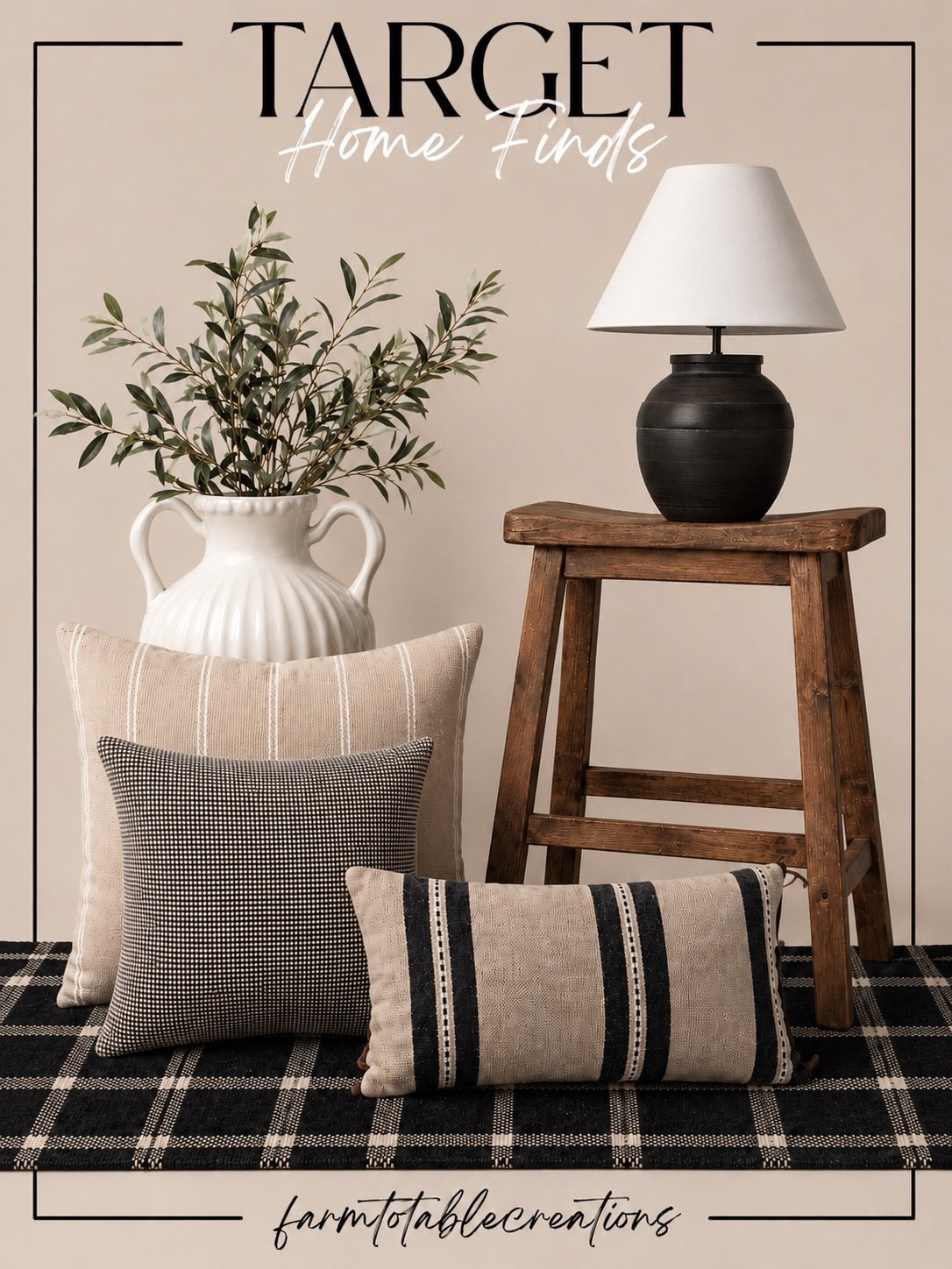 Classic Neutrals with a Modern Farmhouse Twist 🖤🤍

These Wayfair finds are proof that simple, timeless pieces make the biggest impact. Layered black-and-cream textiles, warm rustic wood, sculptural ceramics, and soft greenery create a look that feels cozy, collected, and effortlessly elevated. Whether you’re refreshing a living room, entryway, or bedroom, these versatile staples work beautifully season after season.

Designer-inspired style, timeless textures, and neutral tones you’ll never tire of.

Follow @farmtotablecreations on Instagram for more cozy, elevated home finds and trending decor. 🤍#WayfairFinds #ModernFarmhouse #NeutralDecor #HomeDecor #CozyHome #DesignerInspired #BlackAndWhiteDecor #HomeStyling #InteriorInspiration #CollectedHome #FarmhouseStyle #TimelessDesign #LivingRoomDecor #EntrywayDecor #HomeFinds #DecorInspiration #ClassicHome #LTKStyle #FarmToTableCreations

#LTKHome #LTKSaleAlert