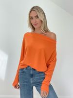 the anywhere top [orange glow] | Six fifty clothing