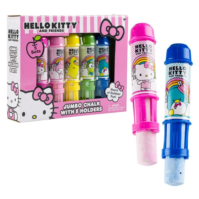Hello Kitty 5pc Jumbo Chalk | Walmart (US)