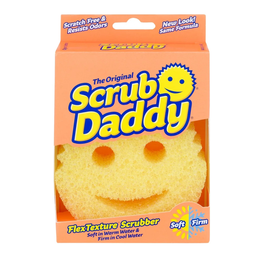 Scrub Daddy Non-Scratch Sponge, Yellow, 1 count | Walmart (US)