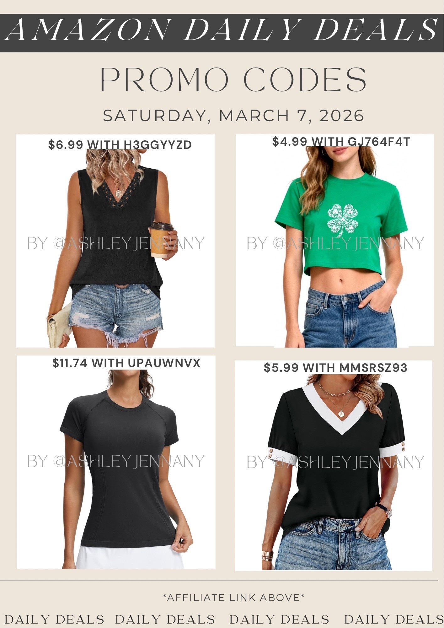 Amazon fashion deals on summer tops. St. Patrick’s Day.

#LTKSaleAlert #LTKMidsize #LTKSeasonal