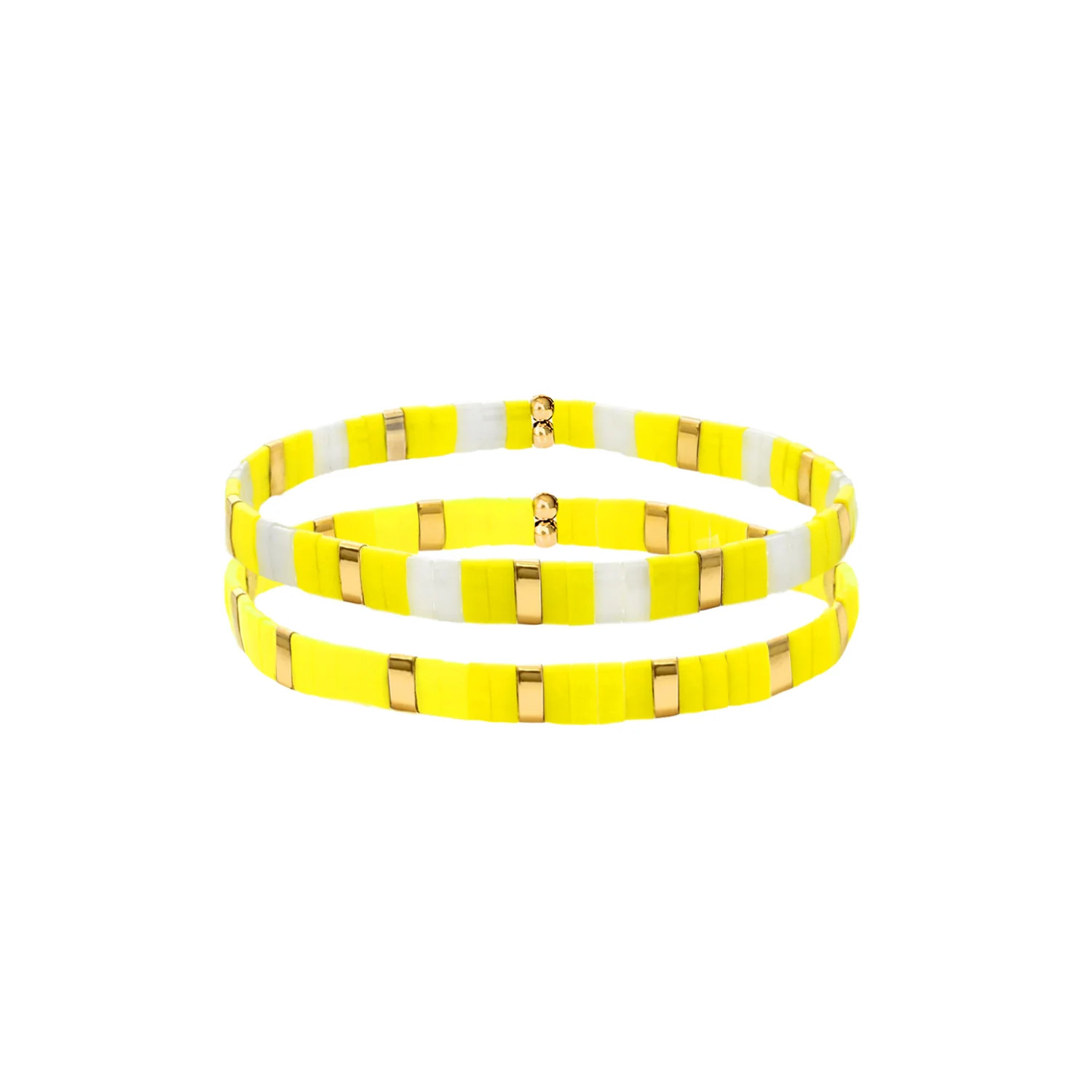 Gialla Tula Bracelet Set | Azzurra Capri