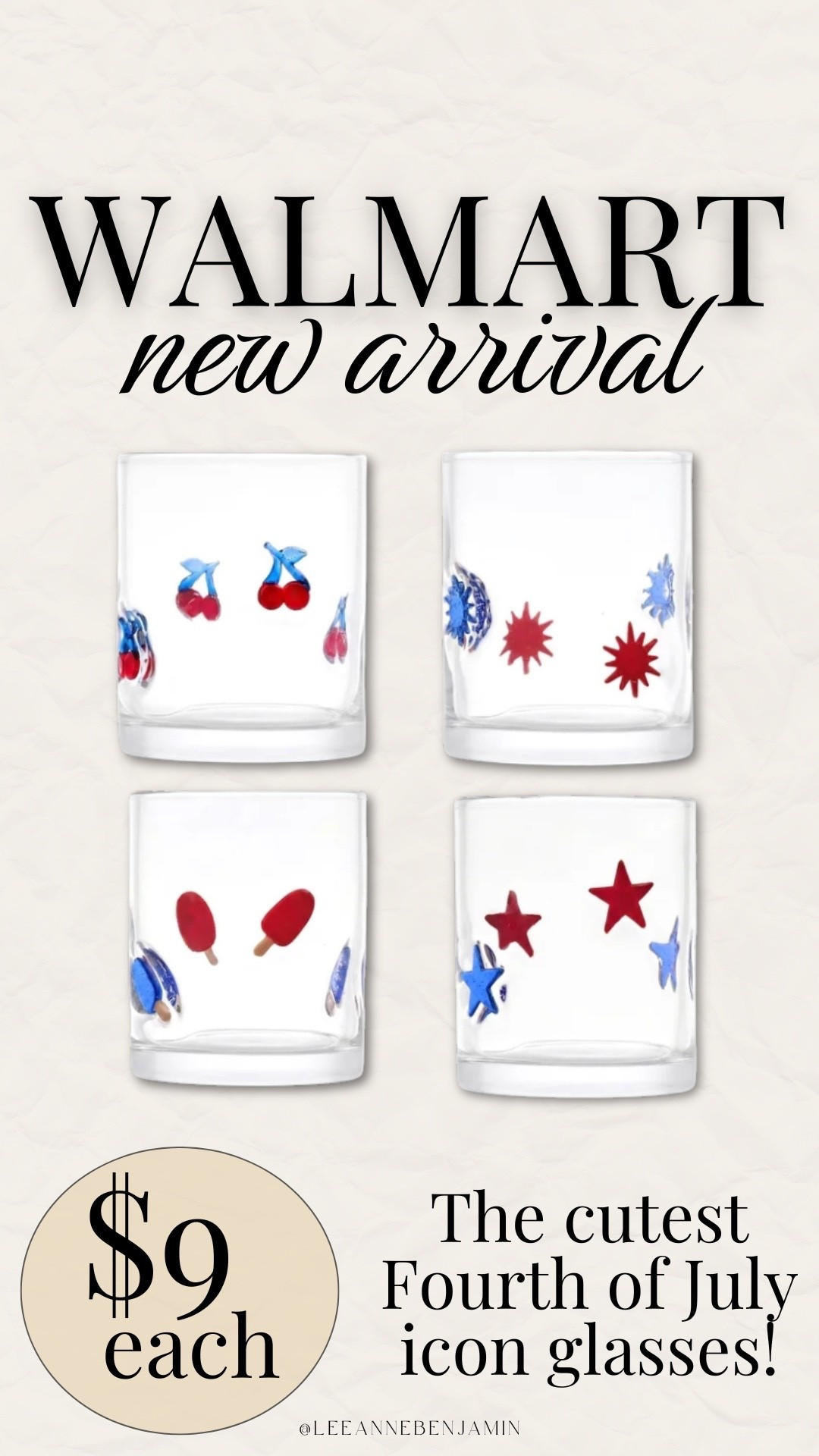 The cutest Fourth of July icon glasses!

#LTKSaleAlert #LTKSeasonal #LTKHome