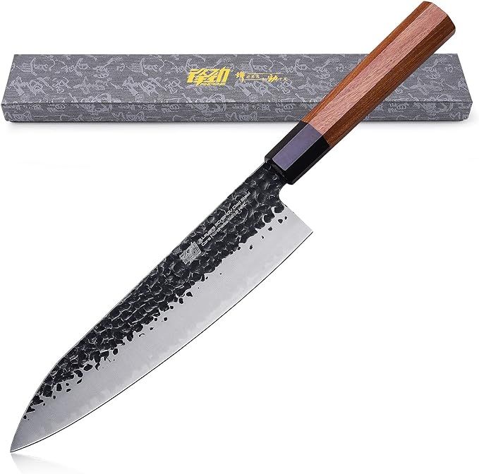 FINDKING Dynasty Series Japanese Chef Knife, Professional Kitchen Knife, 9Cr18MoV High Carbon Ste... | Amazon (US)