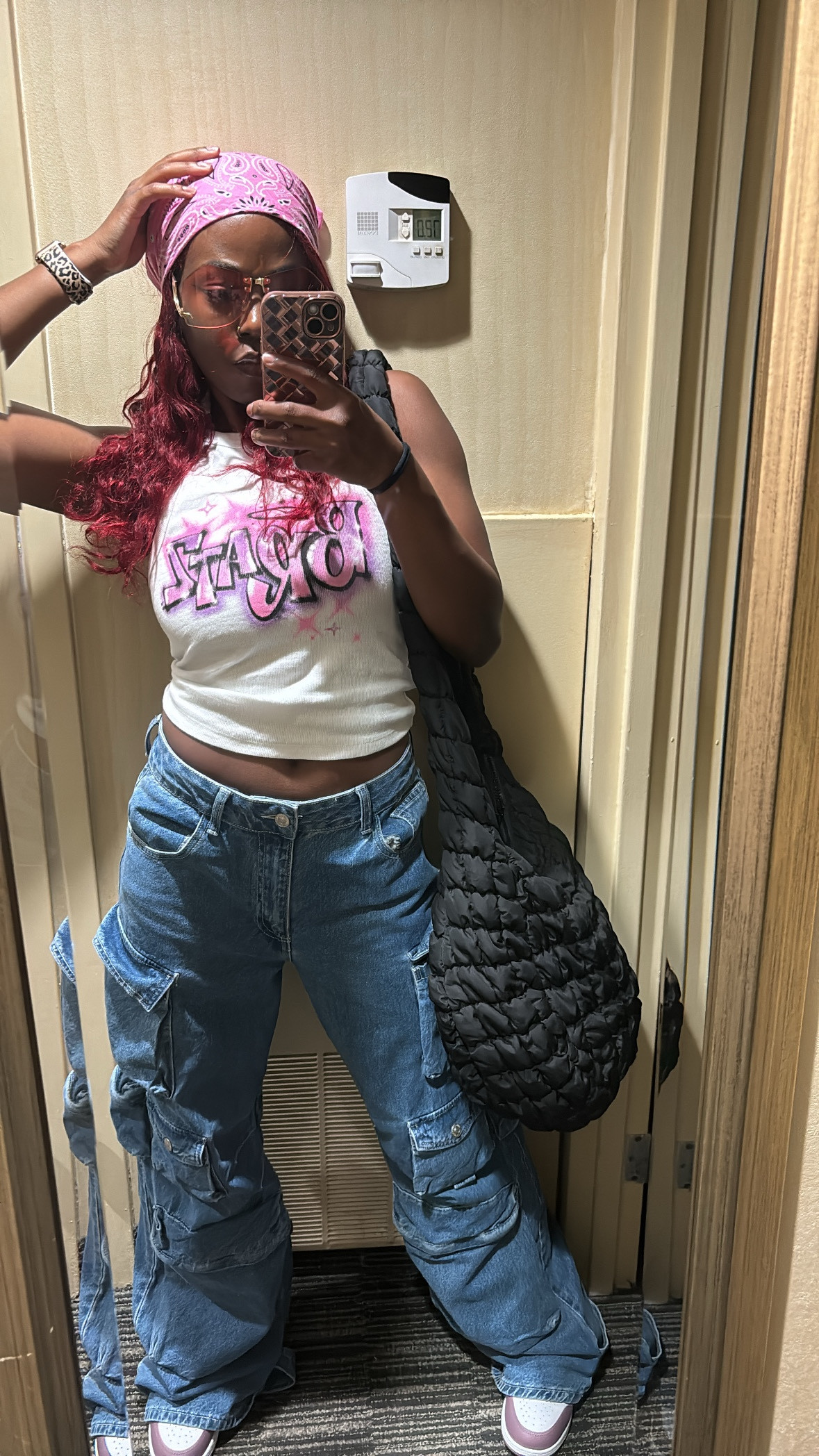 giving y2k bratz vibes in nyc 🩷🤍

the top is from the forever 21 x bratz collab that they did last year 🥹

#LTKItBag #LTKStyleTip