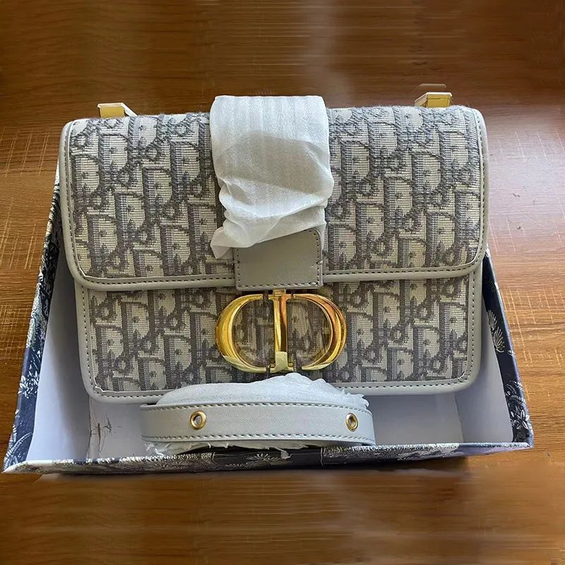 Dupe D I O R Fashion Classic Cases Printing Womens Shoulder Bag Handbag High Quality 71234D From ... | DHGate